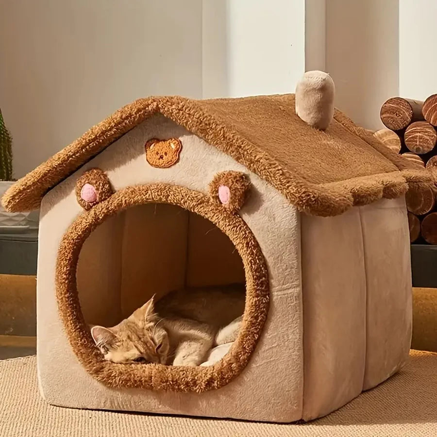 AuraDen Cozy Cave Pet House